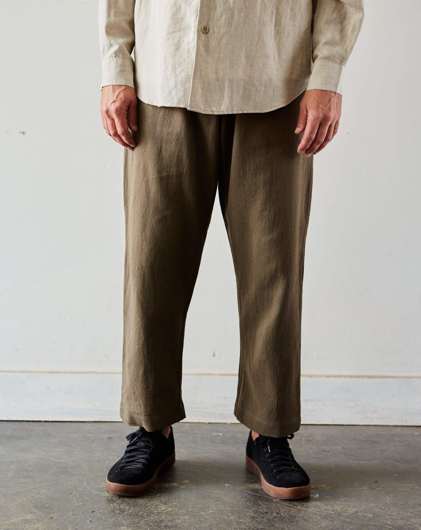 Dunhill Pleated Cotton & Silk Dobby Trousers Single Pleat Pants Chino Hose  New S | eBay